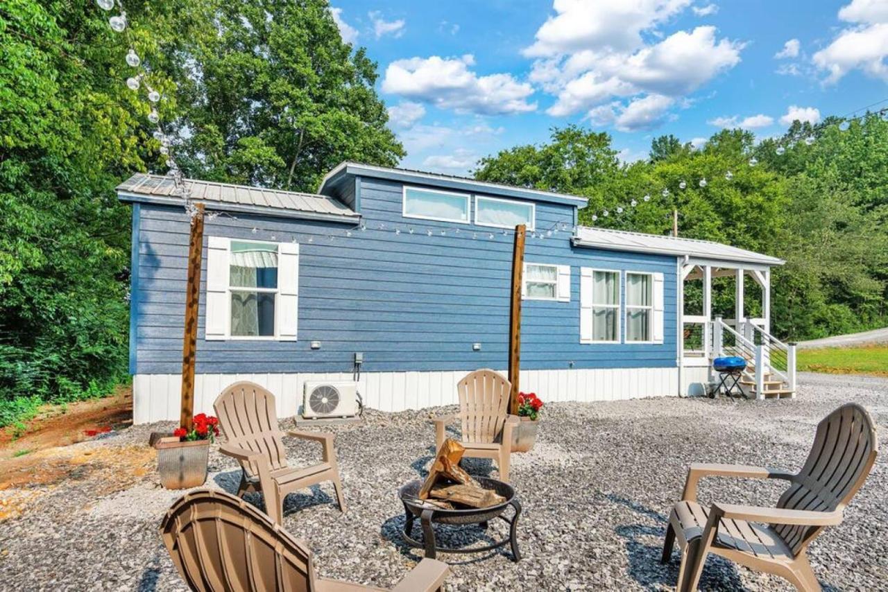2 Villa D'Azur Luxury Tiny House Mins To Lake Guntersville, Downtown, Firepit Exterior foto