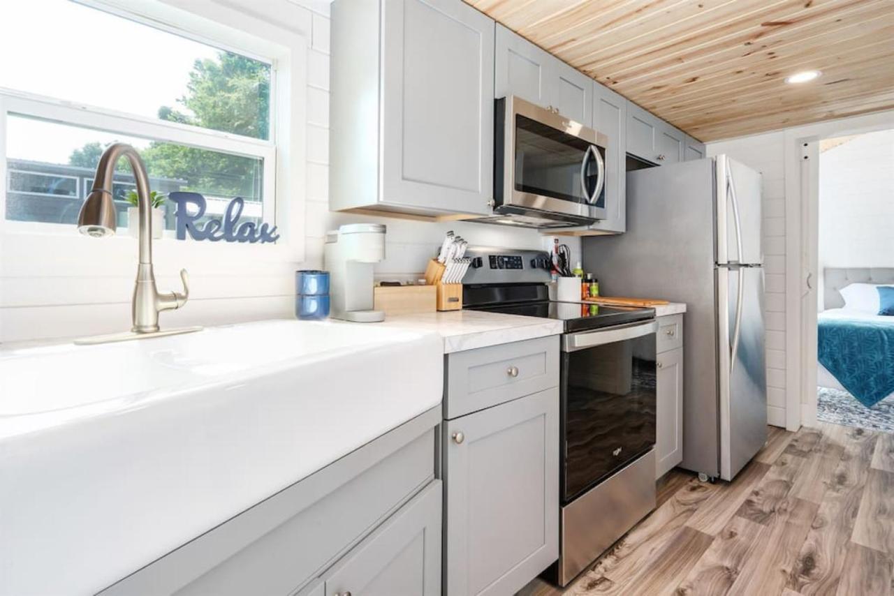 2 Villa D'Azur Luxury Tiny House Mins To Lake Guntersville, Downtown, Firepit Exterior foto